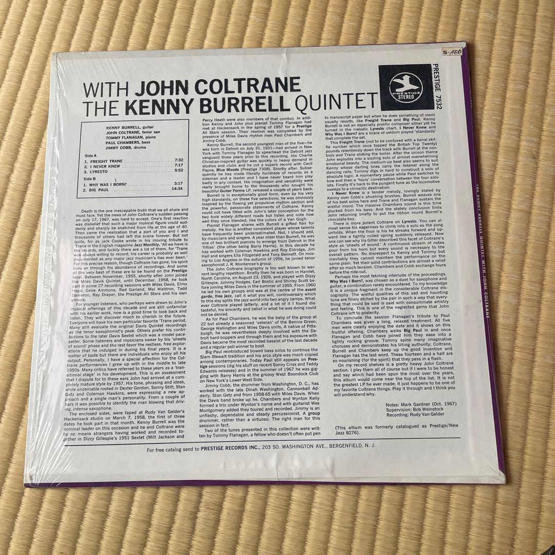 Stan Getz Early Stan & Kenny Burrell with John Coltrane Japan LP Set