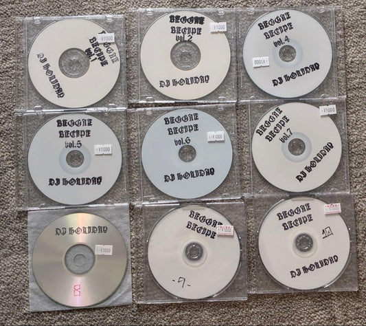 DJ HOLIDAY Reggae Recipe Vol.1-10 (Excl. No.3) CD-R Used, Japan Import | Japansoundstore