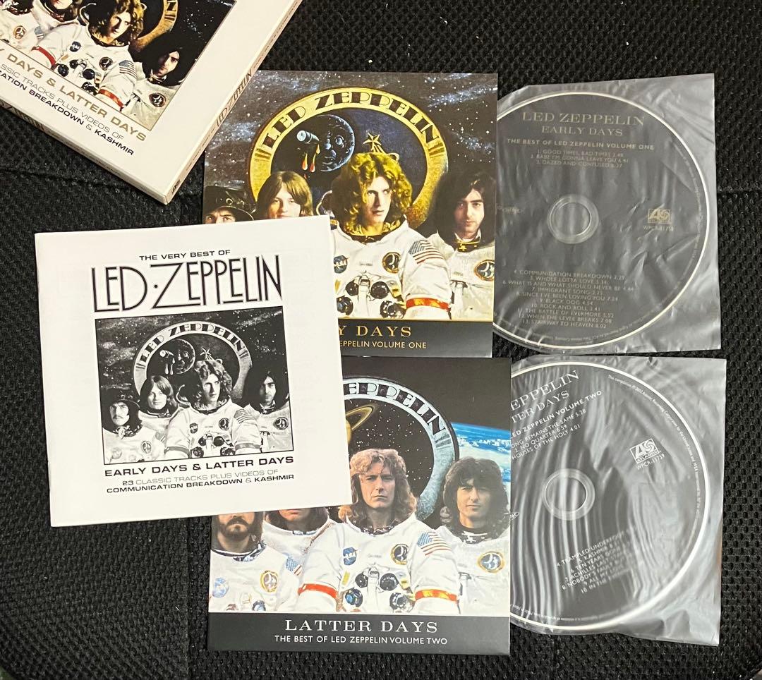 Led Zeppelin 2-CD & 3-CD Set Japan Press with OBI Early Days/How The West Was Wo