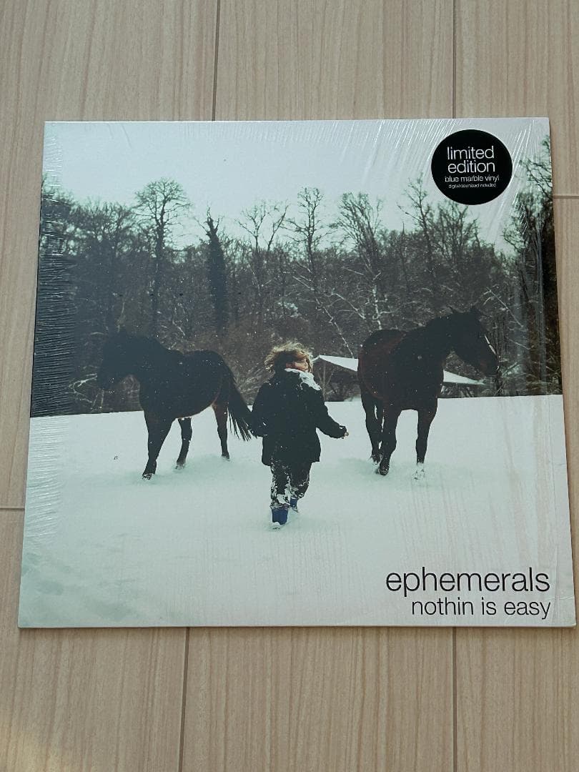 Ephemerals - Nothin Is Easy LP Blue Marble Vinyl Reissue Neo Vintage Soul