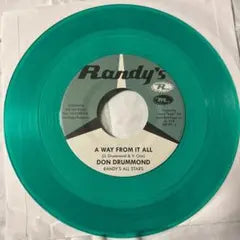 Don Drummond & Roland Alphonso - A Way From It All / Blow Roland Blow 7" Vinyl