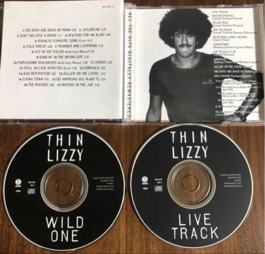 Thin Lizzy - Wild One: The Very Best Of 2CD Japan Press with OBI Limited Edition