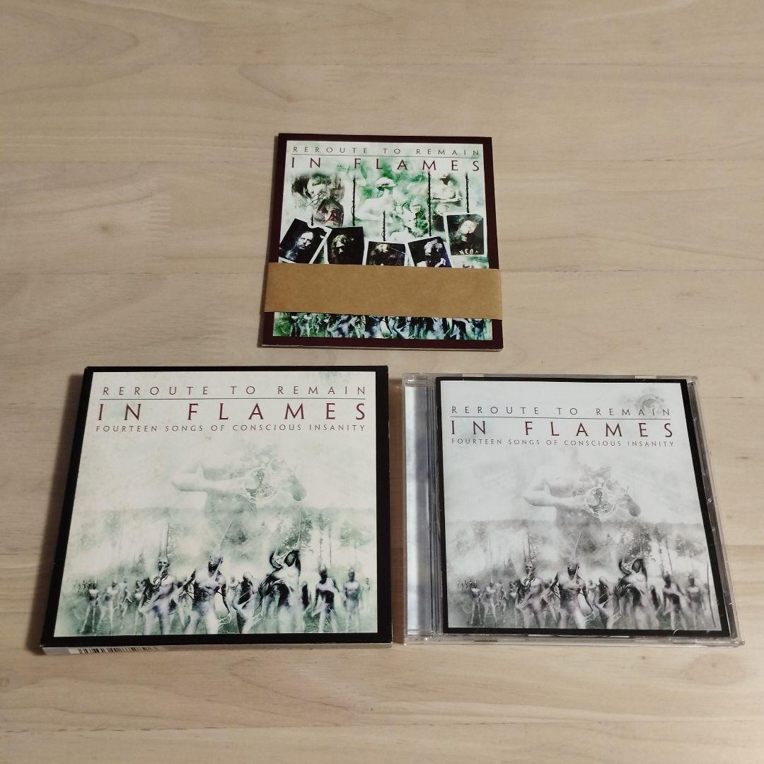 IN FLAMES Reroute to Remain CD Japan Press Limited Edition with OBI TFCK-87289