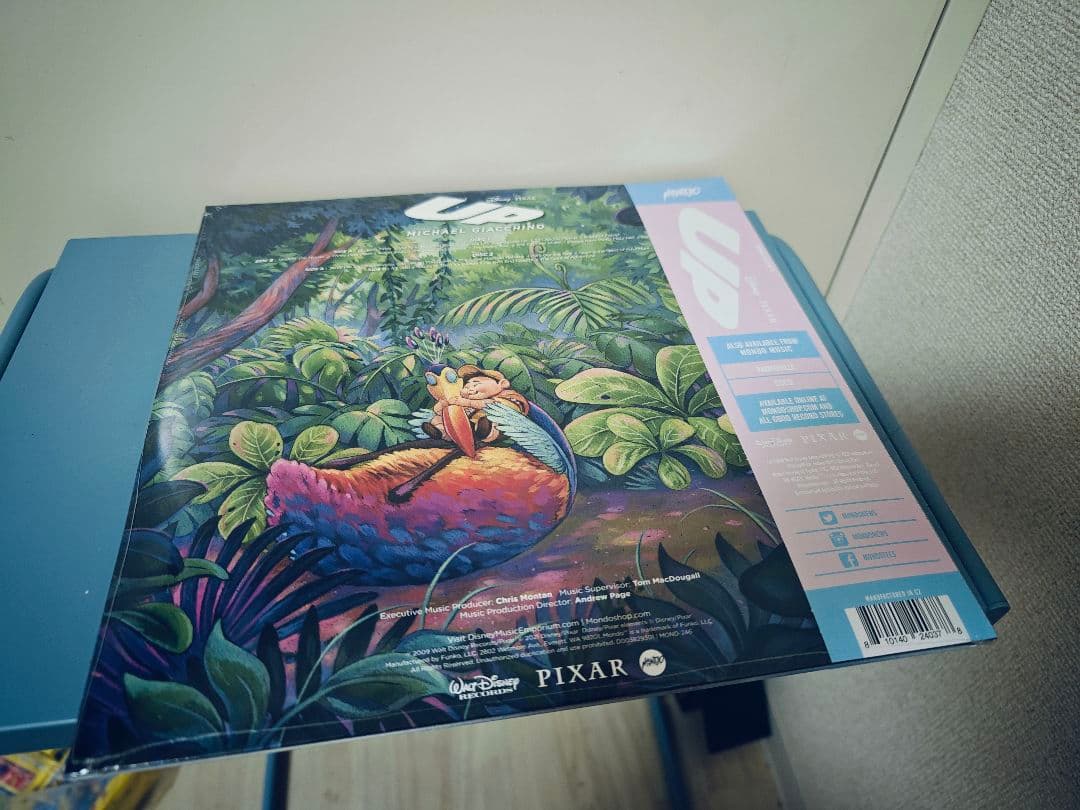 Up Original Soundtrack Mondo 2LP Colored Vinyl Michael Giacchino Pixar Japan