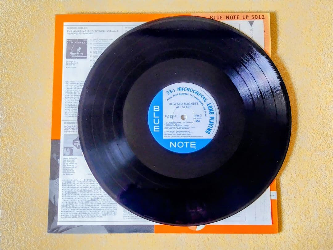 Howard McGhee All Stars Blue Note LP 5012 Japan Jazz Vinyl LP Fats Navarro