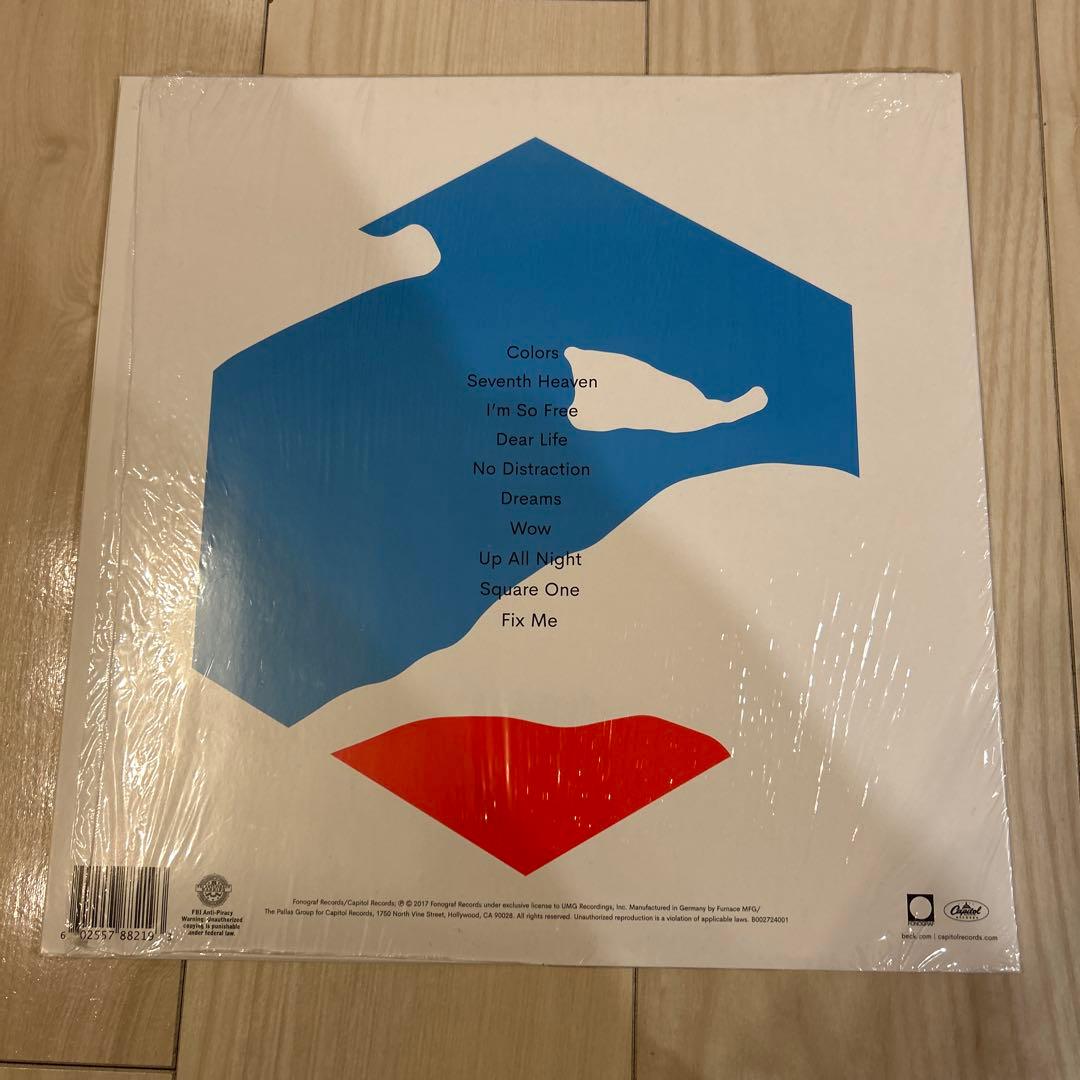 Beck - Colors LP Vinyl White Color Disc 2017 Rock Indie