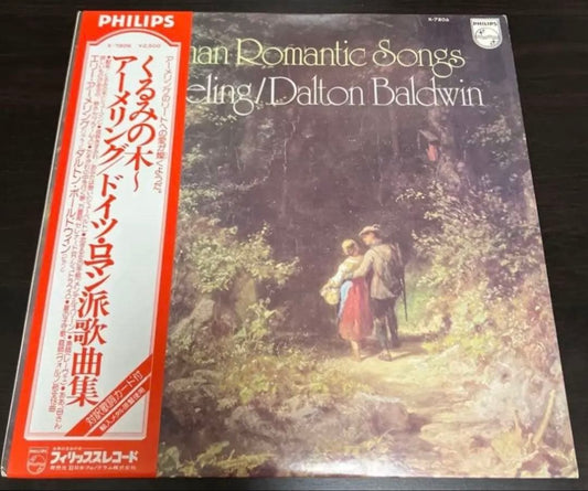 Elly Ameling German Romantic Songs Vinyl LP Japan OBI Dalton Baldwin Classical
