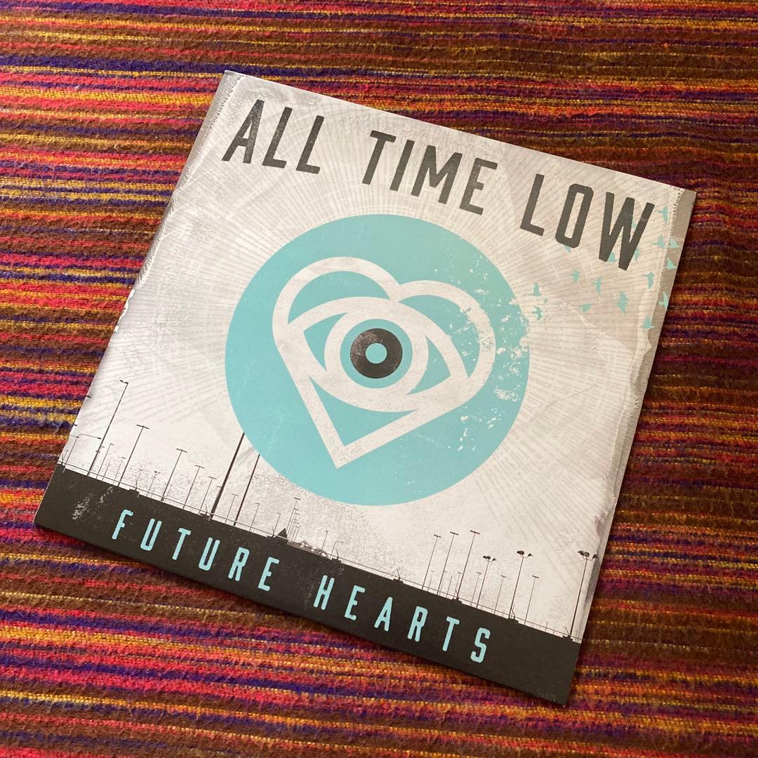 All Time Low - Future Hearts LP Light Blue Vinyl Record Pop Punk Hopeless