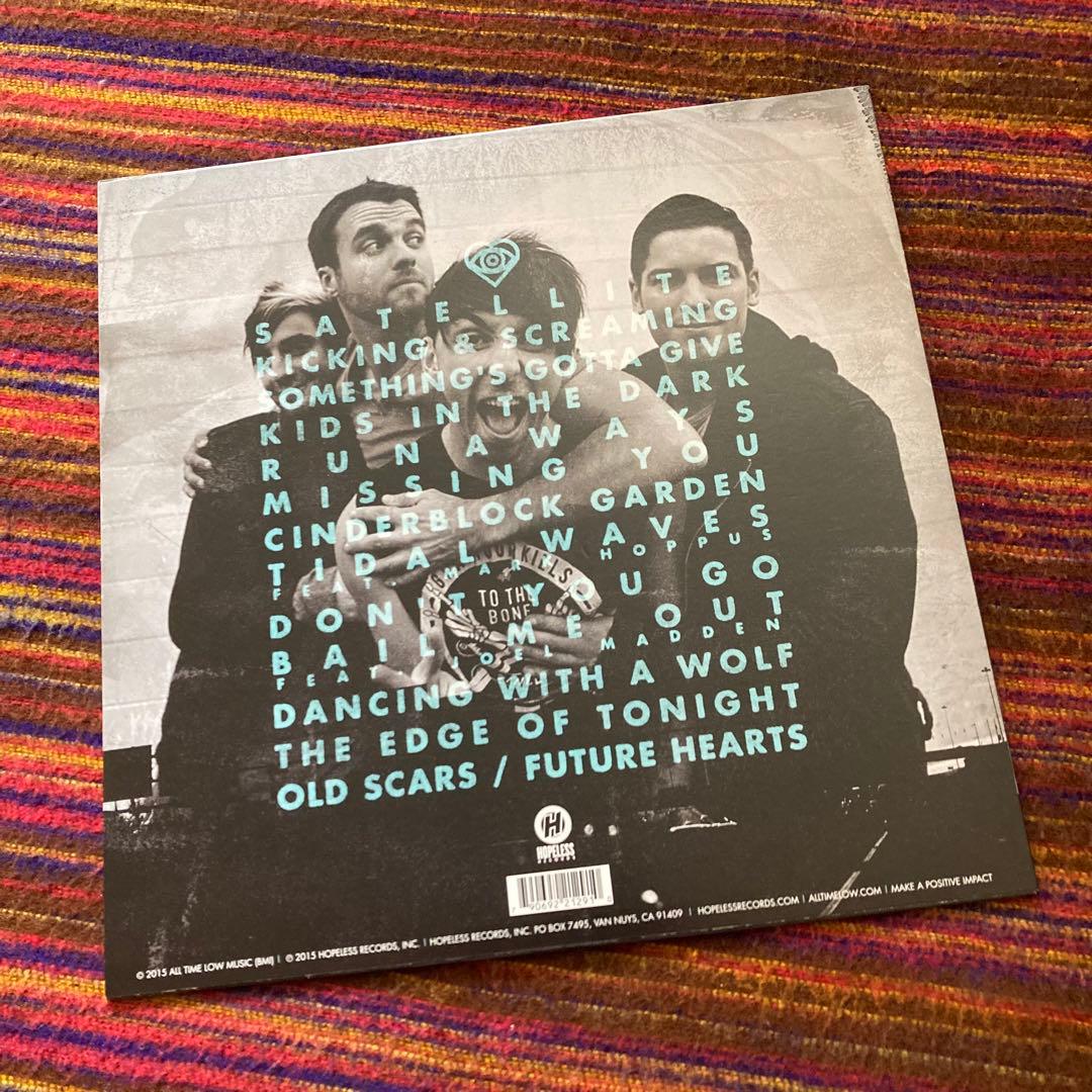 All Time Low - Future Hearts LP Light Blue Vinyl Record Pop Punk Hopeless