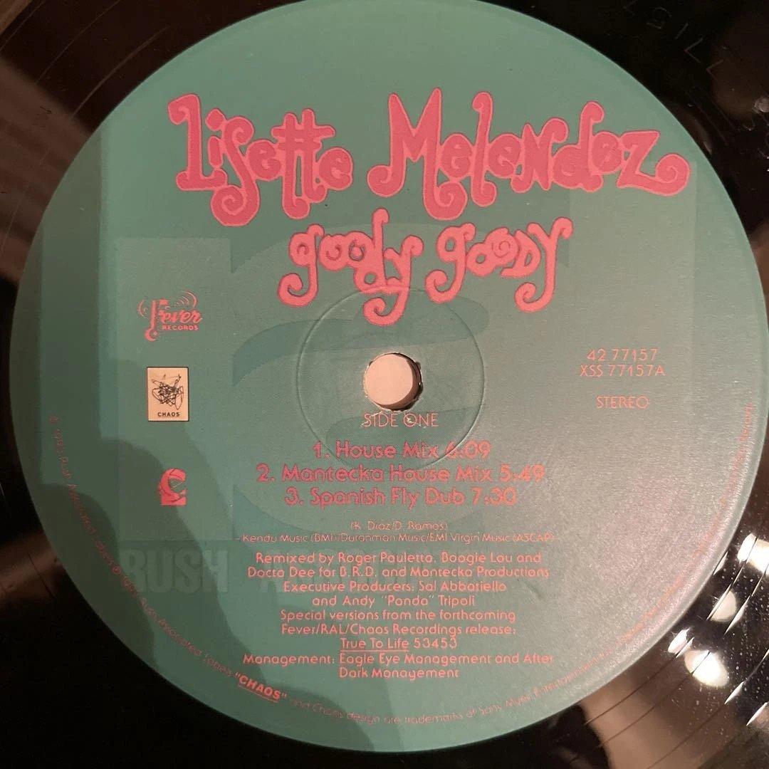Lisette Melendez goody goody Blue Vinyl Record Remix Album Used | Japansoundstore