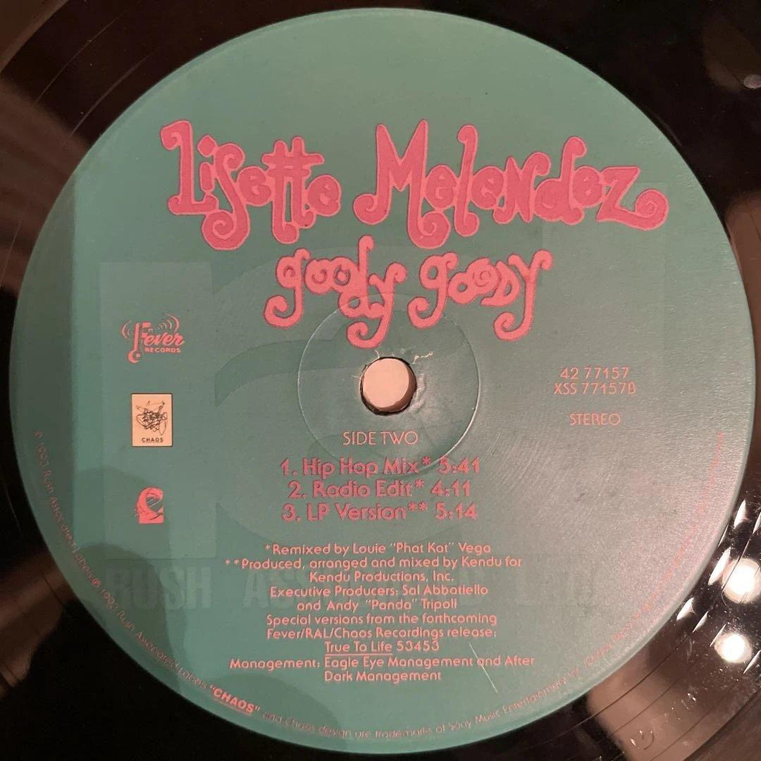 Lisette Melendez goody goody Blue Vinyl Record Remix Album Used | Japansoundstore