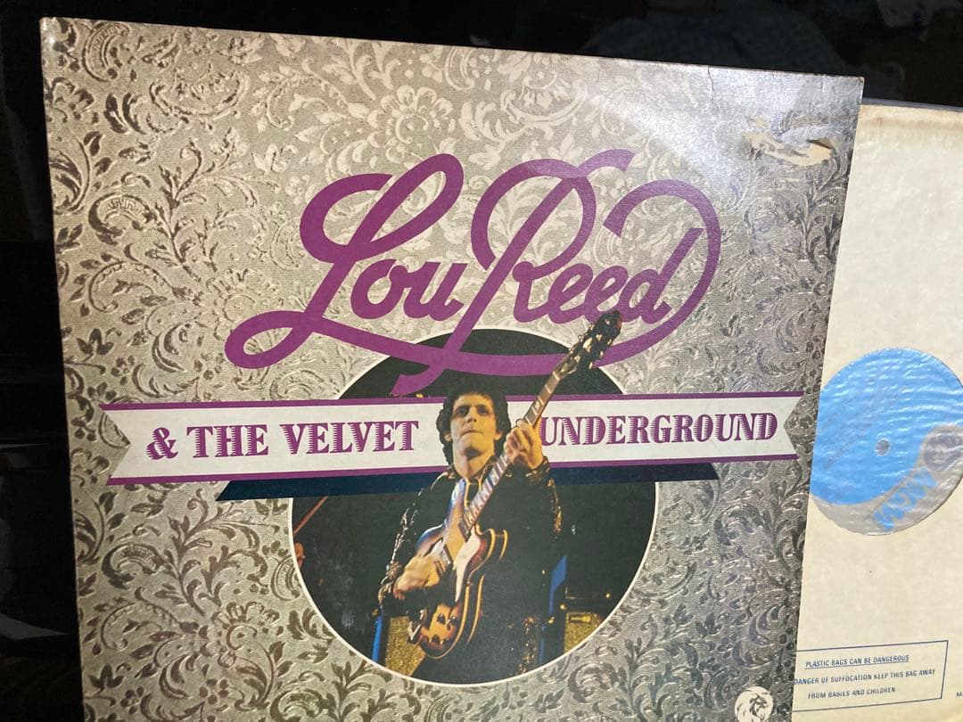 Lou Reed & The Velvet Underground UK LP Compilation Vinyl Record