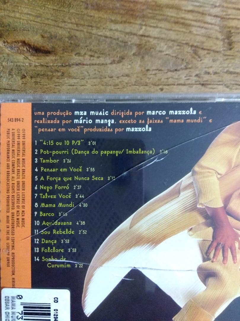 Chico César - 4 Album Lot (CD) Brazilian MPB Collection