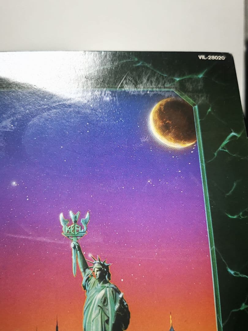 Keel - The Final Frontier LP Japan Original Vinyl Heavy Metal Gene Simmons