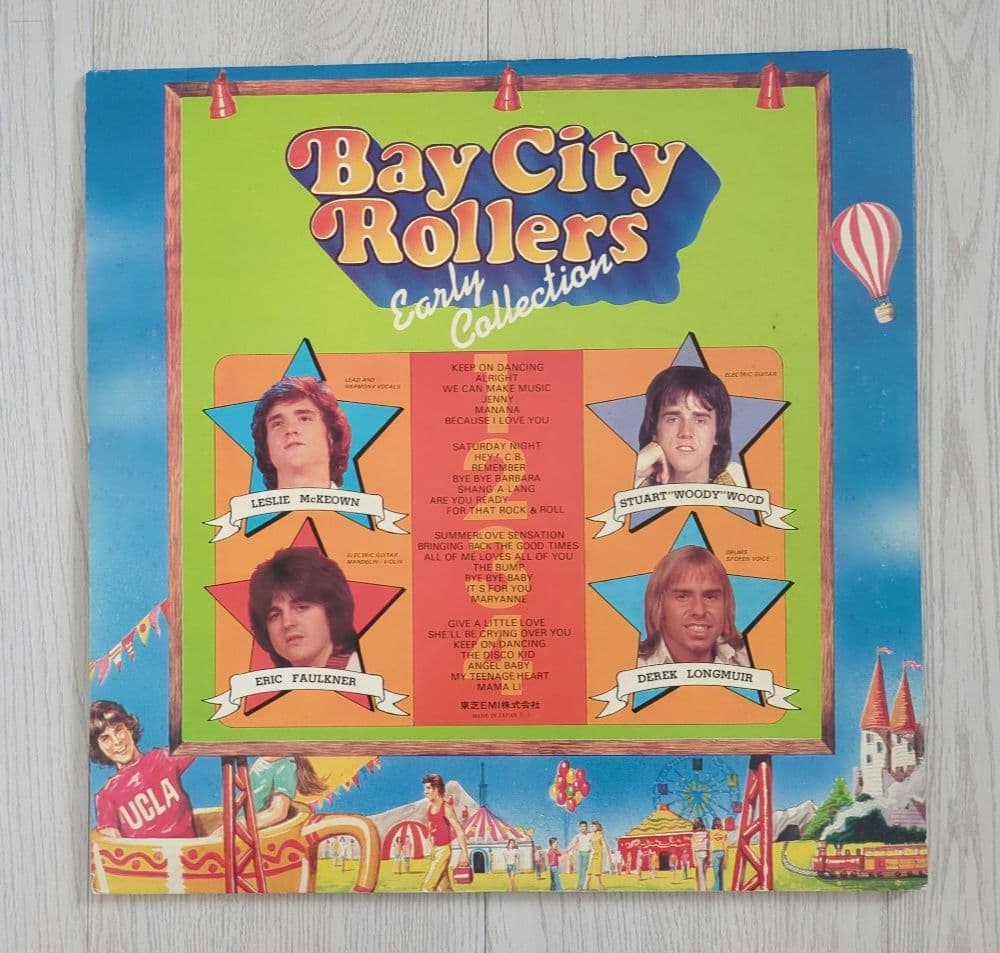 Bay City Rollers - Early Collection 2LP Set, Japan Import, Arista, Pop Rock