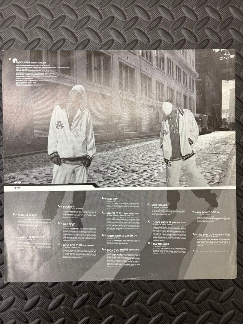 Fabolous - Ghetto Fabolous 2LP Vinyl 2001 Debut Album US Hip Hop Classic