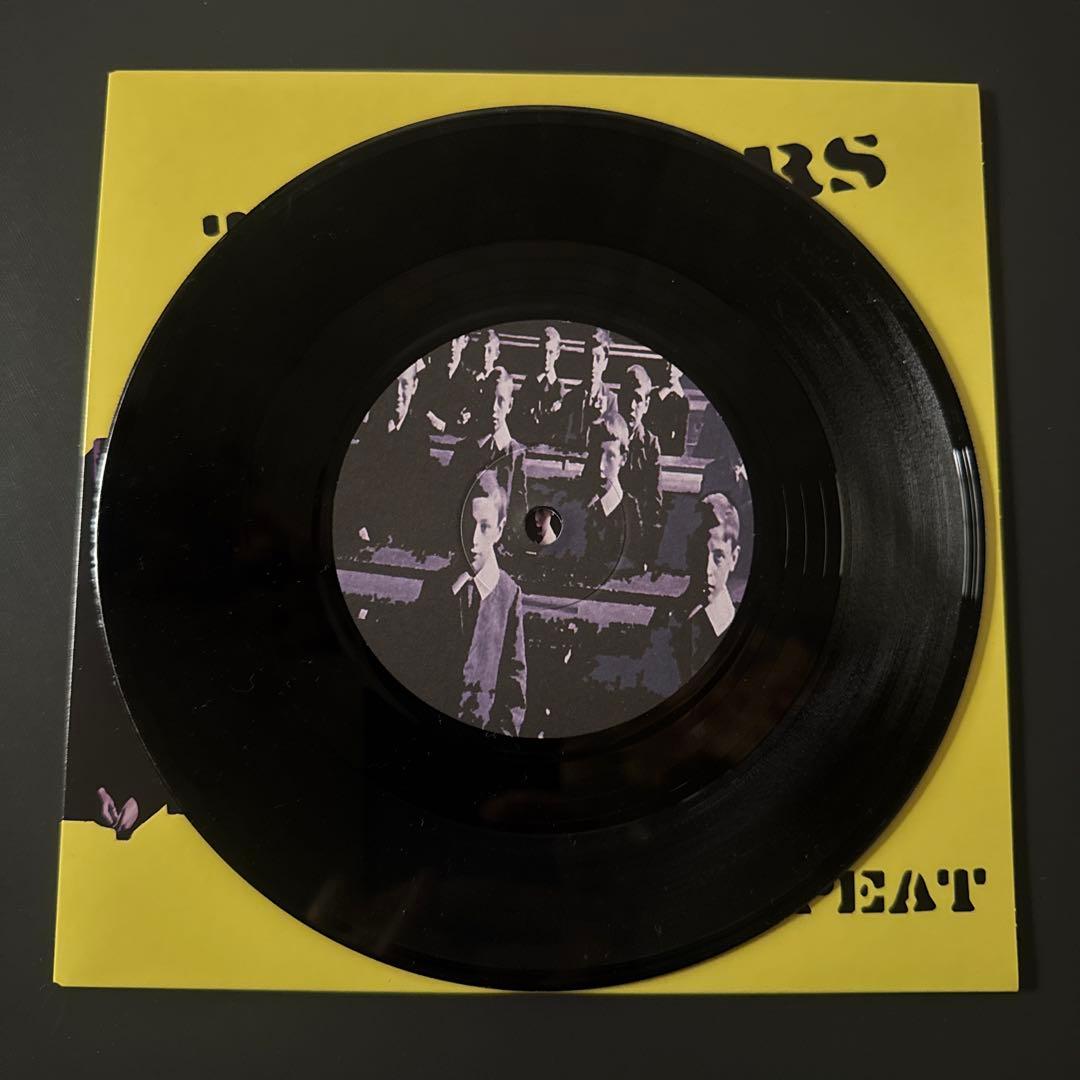 THE STEERS Rewind Repeat 7" Single 2007 UK Indie Rock Vinyl Record KIDS017