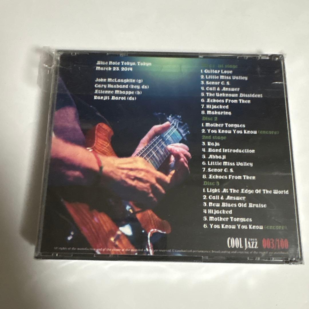 John McLaughlin & The 4th Dimension First Night 3CD Limited Edition Japan Live