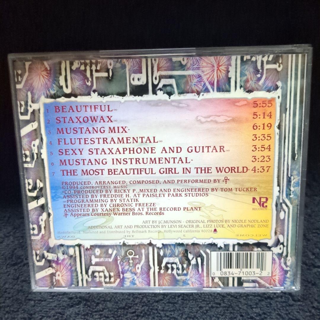 Prince - the BEAUTIFUL experience CD Remixes Limited Die-Cut Jacket 1994