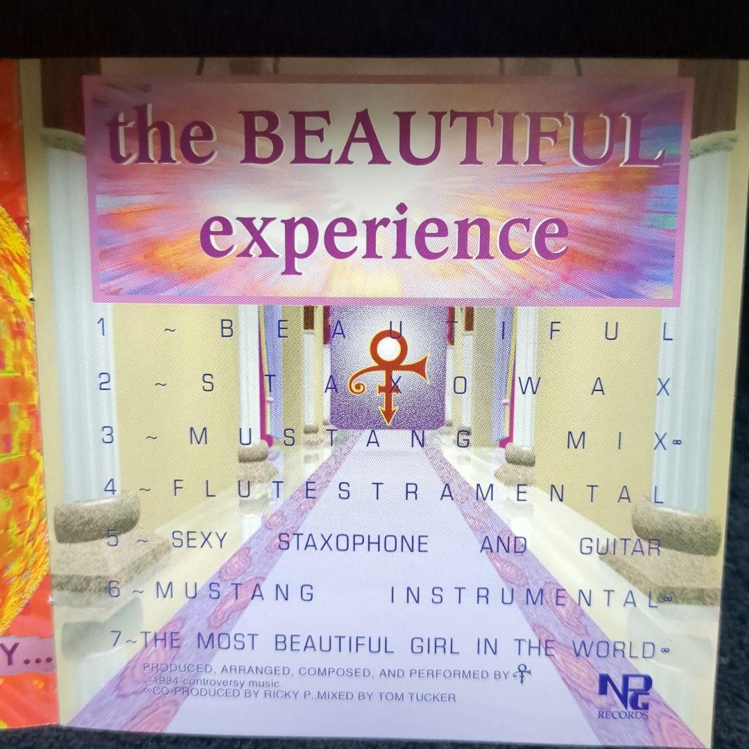 Prince - the BEAUTIFUL experience CD Remixes Limited Die-Cut Jacket 1994