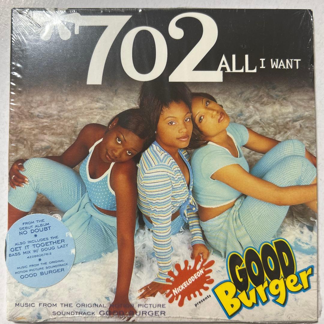 702 - All I Want CD Single, 1997 US Release, Good Burger Soundtrack
