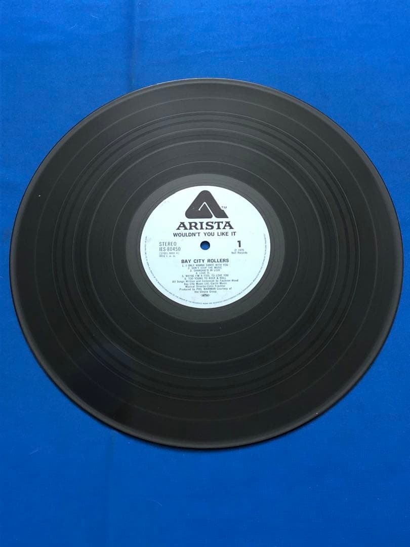 Bay City Rollers - Wouldn't You Like It LP Japan Arista IES-80450 w/ Obi
