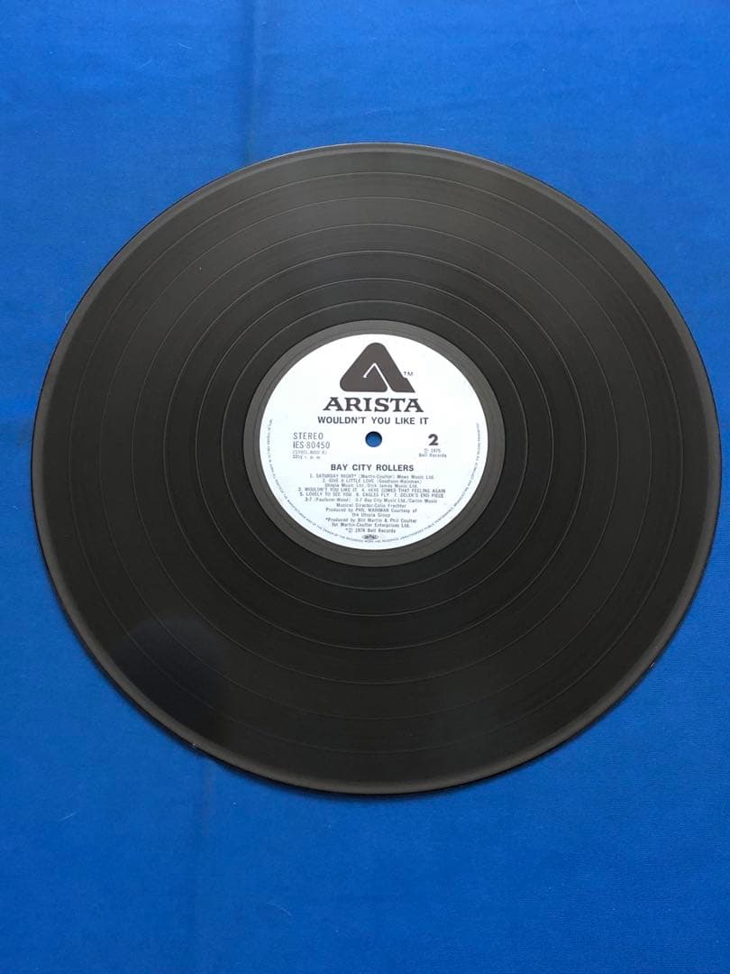 Bay City Rollers - Wouldn't You Like It LP Japan Arista IES-80450 w/ Obi