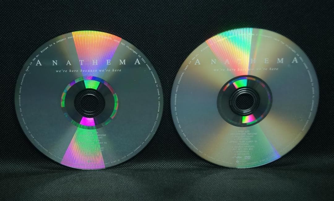 Anathema - We're Here Because We're Here CD+DVD 2013 Digibook UK Import Kscope