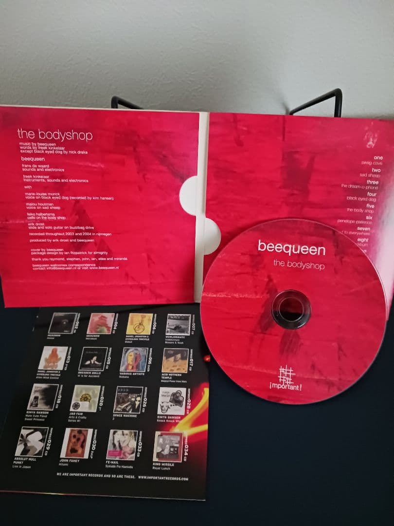 Beequeen The Bodyshop CD Experimental Psychedelic Folk Important Records 2005