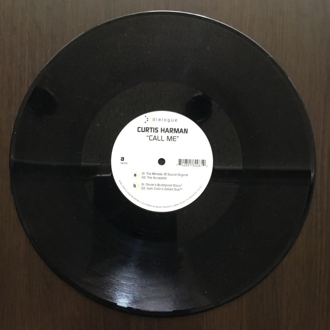Curtis Harman - Call Me 7" Vinyl Record Japan Jazz Soul Funk