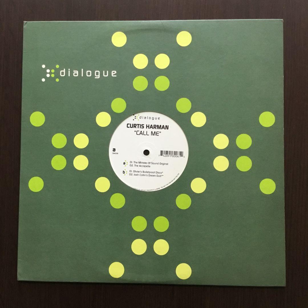 Curtis Harman - Call Me 7" Vinyl Record Japan Jazz Soul Funk