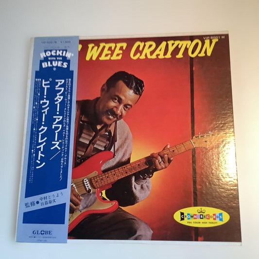 Pee Wee Crayton Rockin' With The Blues LP Vinyl Japan Issue OBI