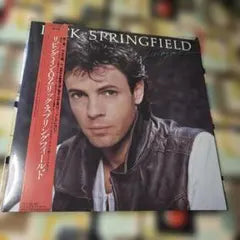 Rick Springfield Living in Oz Vinyl LP Japan Obi 1983 Rock Record