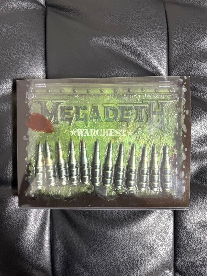 Megadeth Warchest 4CD+DVD Box Set Japan Edition Out of Print Rare