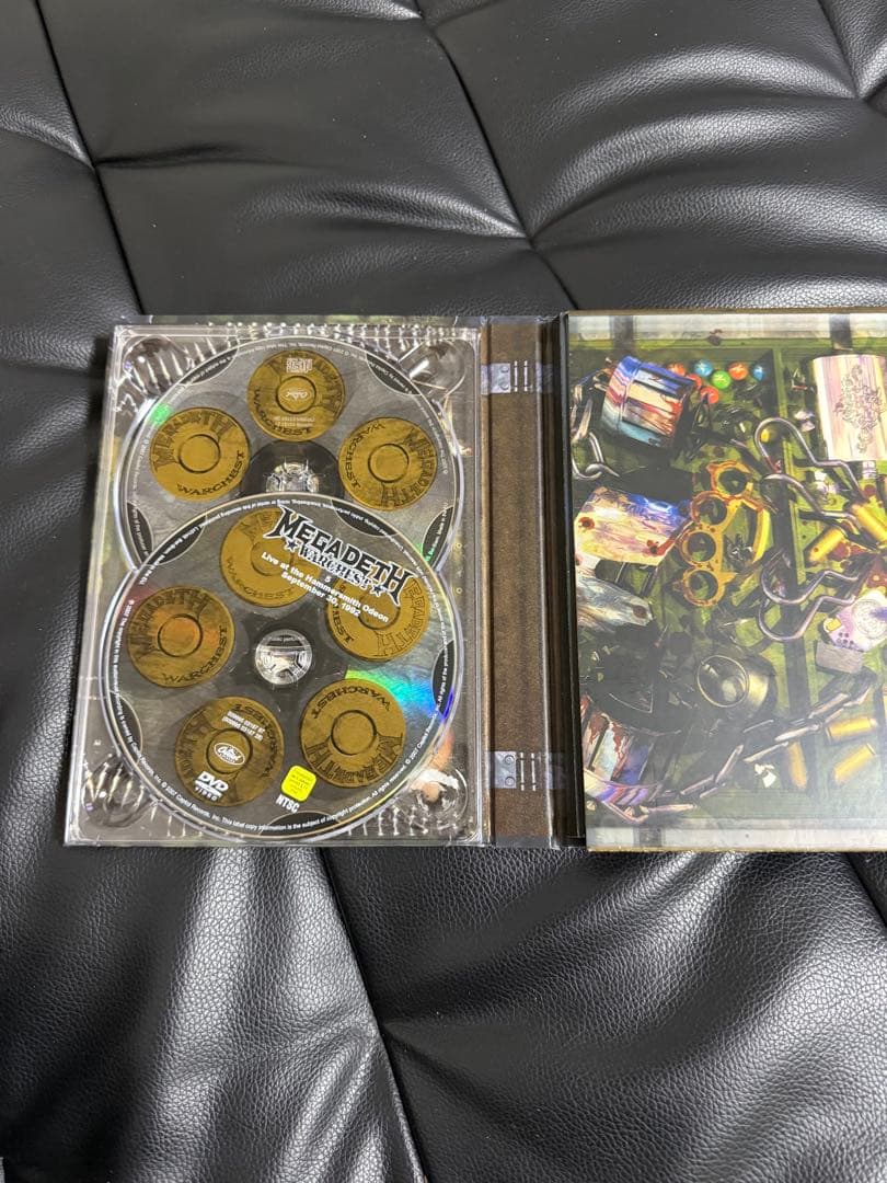 Megadeth Warchest 4CD+DVD Box Set Japan Edition Out of Print Rare