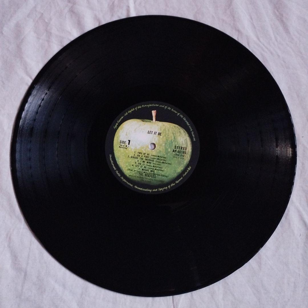 The Beatles - Let It Be LP Japan Red Wax Vinyl Double Obi Rare Toshiba AP-80189