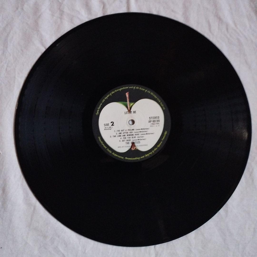The Beatles - Let It Be LP Japan Red Wax Vinyl Double Obi Rare Toshiba AP-80189