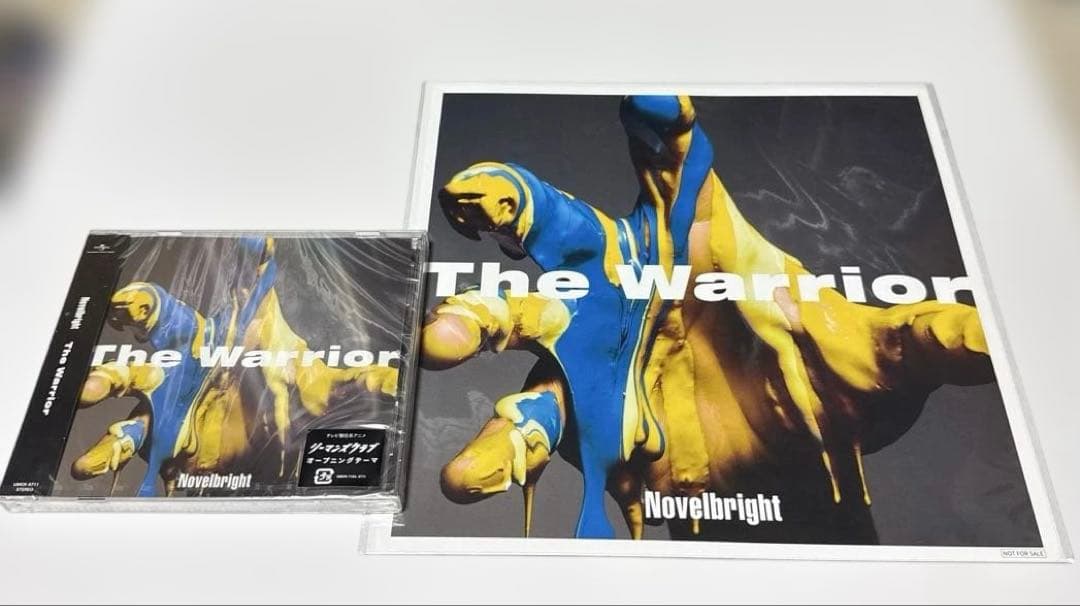 Novelbright The Warrior CD Japan Press with Mega Jacket Bonus Promo