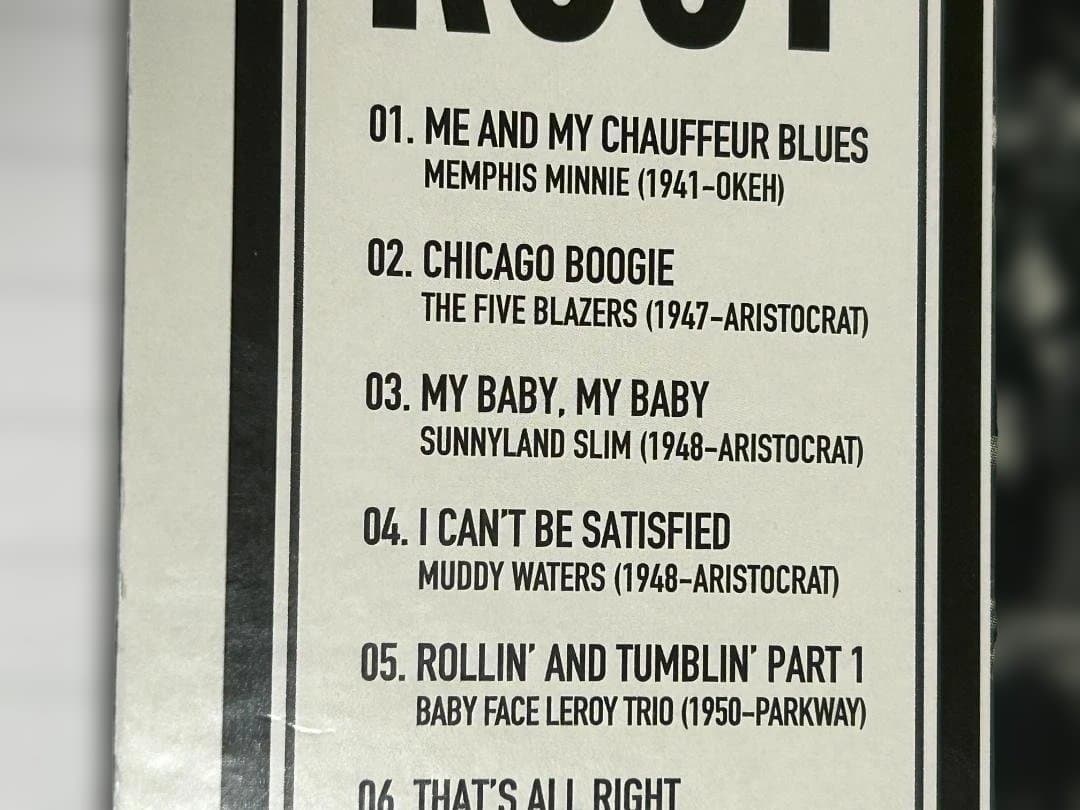 Various - The Route To The Root: Chicago Blues 1941-1960 CD Japan Mini LP OBI
