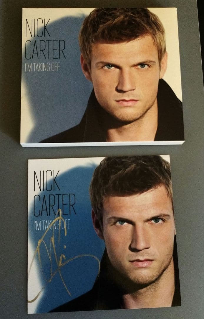 Nick Carter I'm Taking Off Signed CD w/ DVD First Edition Near Mint | Japansoundstore