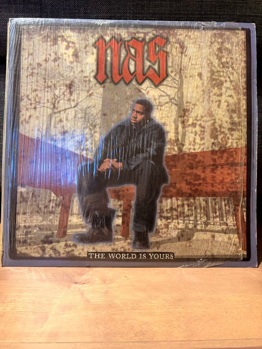 Nas - The World Is Yours 12" Vinyl Original US Pressing 1994 Hip Hop Classic