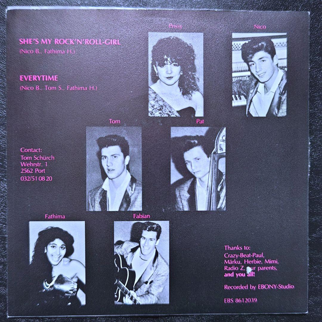 Jive Boys & Their Rhythm Chicks - She's My Rock'n'Roll Girl 7" 1986 Neo Rockabil