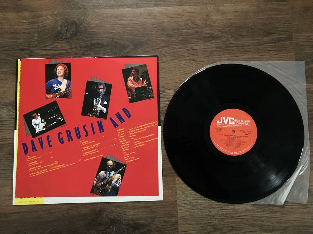 Dave Grusin & Dream Orchestra Live At Budokan Japan LP Vinyl Record w/ Obi