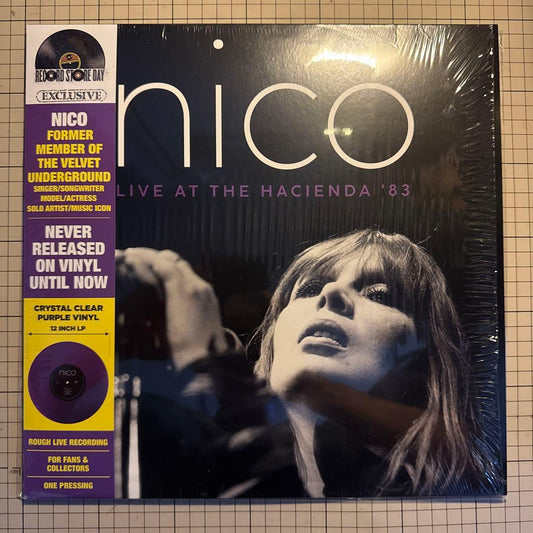 Nico - Live At The Hacienda '83 Vinyl LP RSD Exclusive Clear Purple Color Record