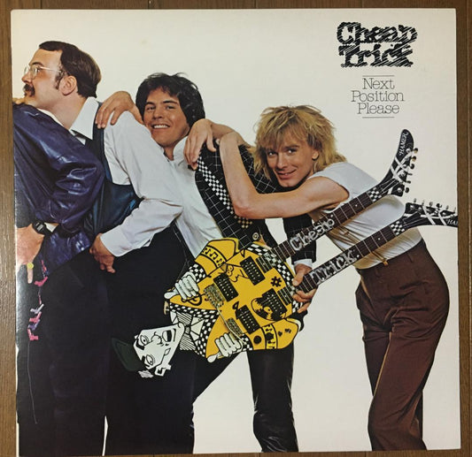 Cheap Trick Next Position Please LP Japan 1983 Todd Rundgren Produced Vinyl