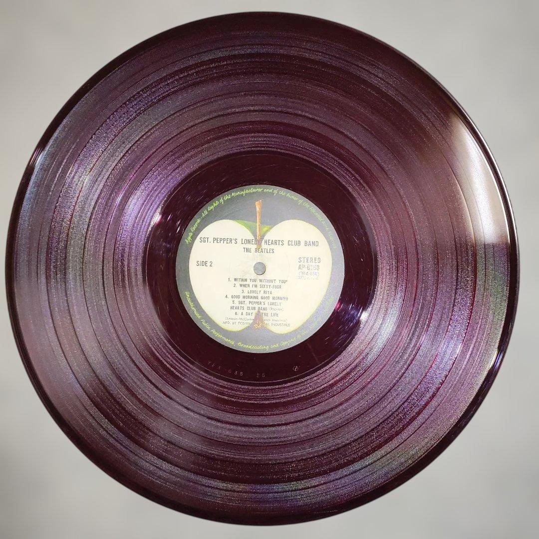 The Beatles Sgt. Peppers LP Red Vinyl Gatefold EX Used The Beatles Songs | Japansoundstore