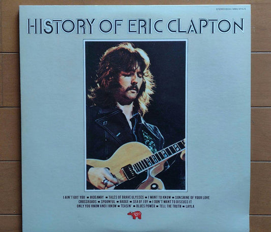 Eric Clapton History Of Eric Clapton 2LP Gatefold Japan Pressing RSO MWU 9715/6
