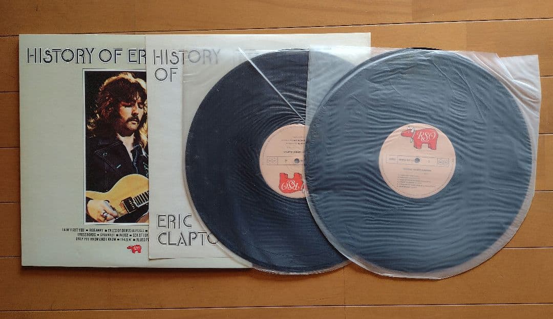 Eric Clapton History Of Eric Clapton 2LP Gatefold Japan Pressing RSO MWU 9715/6