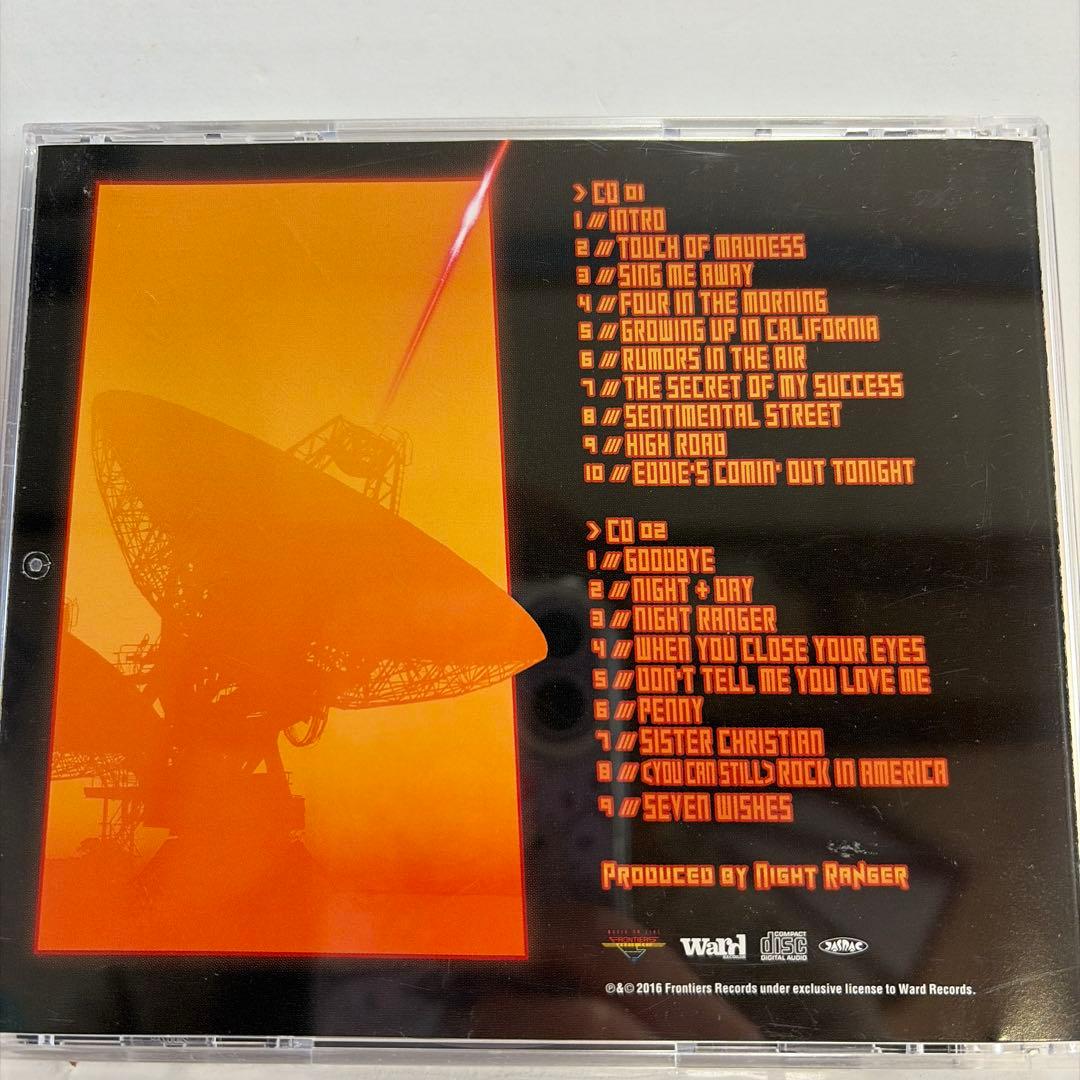 Night Ranger 35 Years and a Night in Chicago 2CD Japan Press 2016 Ward Records