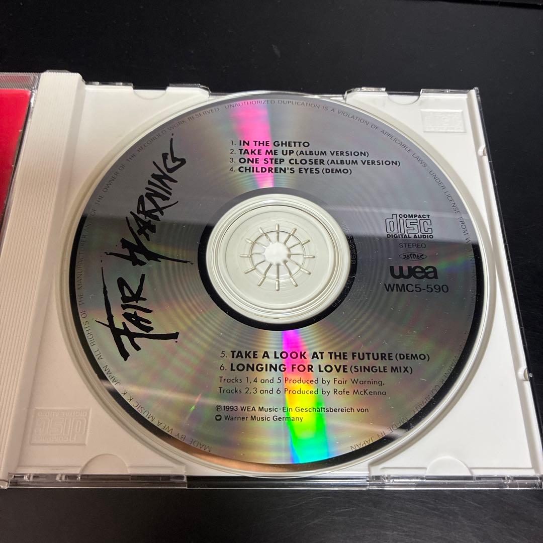 Fair Warning - In The Ghetto (6 Tracks) CD Japan Press with OBI Limited Edition